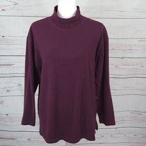 SALE!  Chaus Mockneck. (was $16)